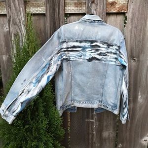 Levi's® Premium Tie Dye panel jacket.